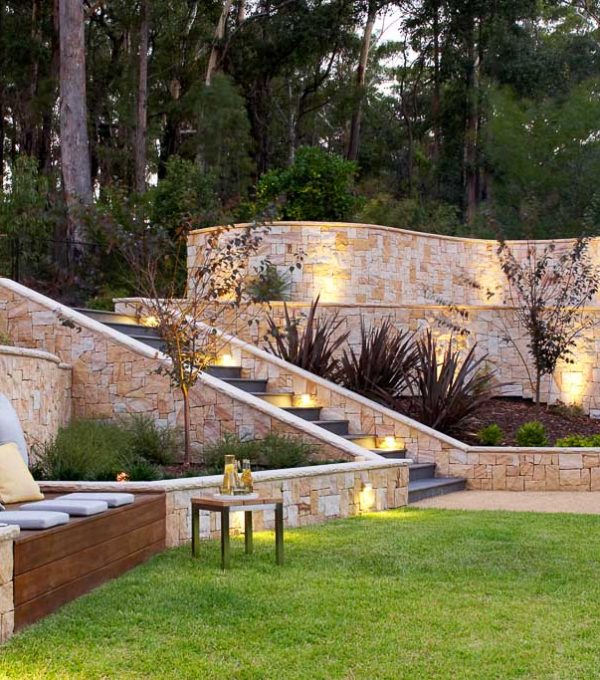 Sloping Block Landscape Design